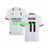Camisola AC Milan PULISIC 11 Homem Equipamento Segundo 2024-2025 Manga Curta